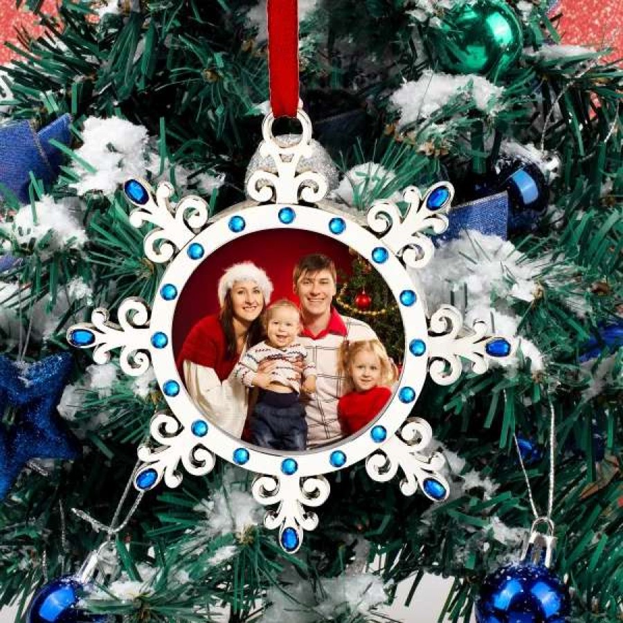 * Joiedomi Snowflake Christmas Photo Ornaments Decoration | Christmas Ornaments