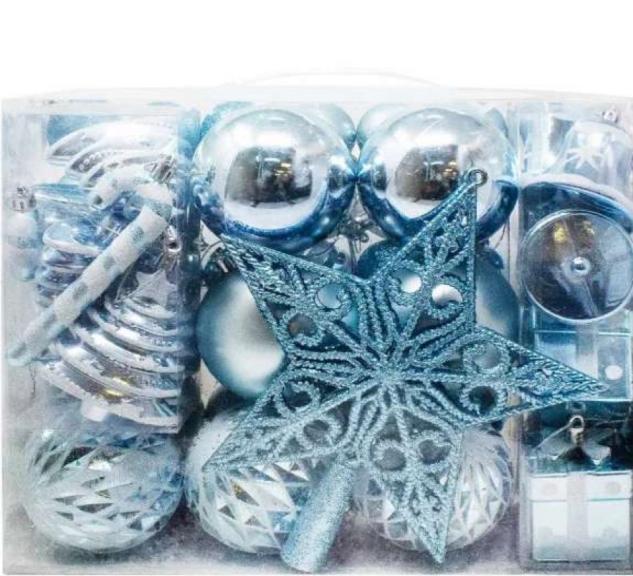 * Joiedomi 60Pcs Blue And White Christmas Ball Ornaments | Christmas Ornaments