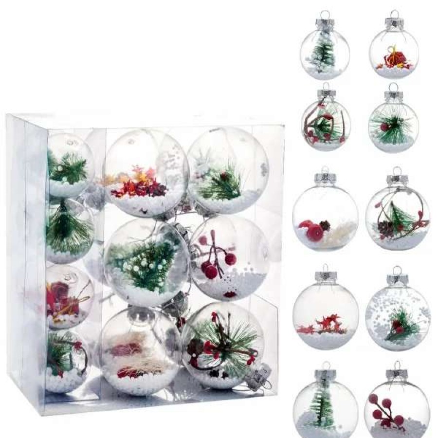 * Joiedomi 20Pcs Clear Christmas Bulb Ornaments | Christmas Ornaments