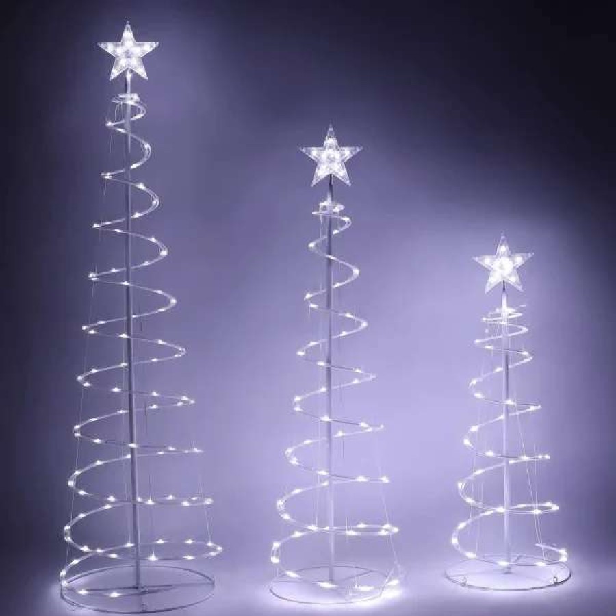 * Joiedomi 3Pcs 218 Pre-Lit Led Christmas Light Yard Decorations | Christmas Outdoor Decor