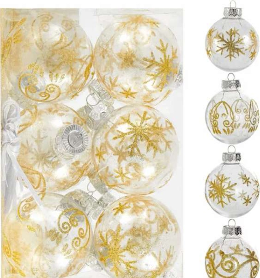 * Joiedomi 12Pcs Transparent Christmas Ball Ornament 15In | Christmas Ornaments