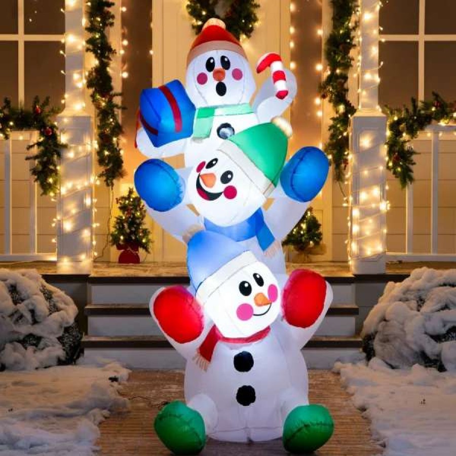 * Joiedomi 6Ft Led Inflatable Snowman Decoration | Christmas Inflatables