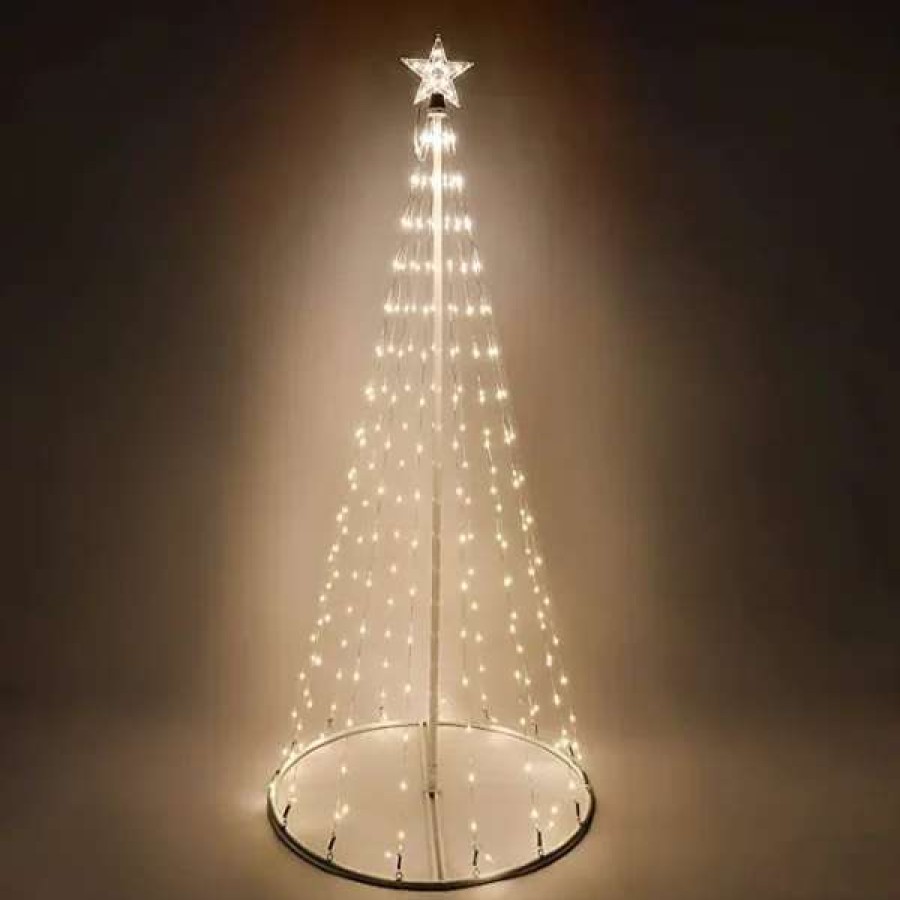 * Joiedomi 6Ft 275 Led Lightshow Cone Christmas Tree | Christmas Outdoor Decor