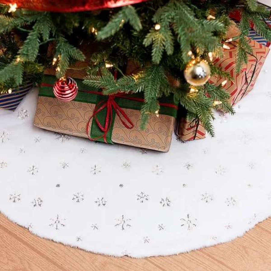 * Joyin Christmas Sequin Tree Skirt 48In | Christmas Tree Decorations