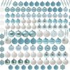 * Joiedomi 133Pcs Assorted Blue And White Christmas Ornaments Set | Christmas Ornaments