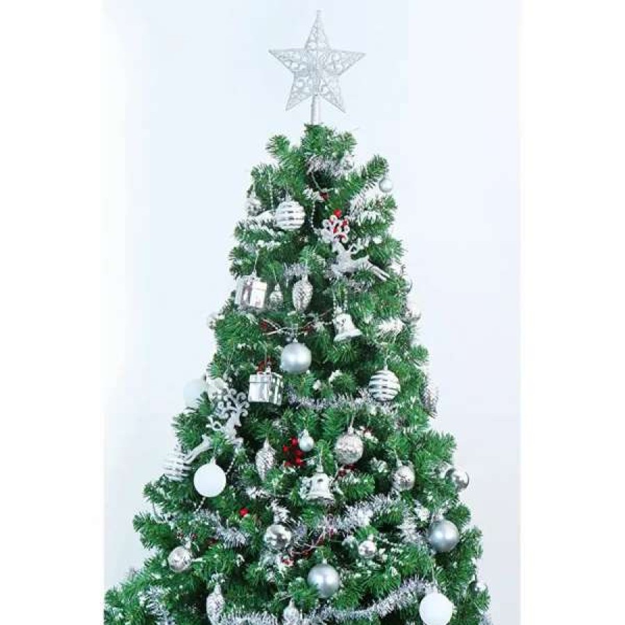 * Joiedomi 157Pcs White And Silver Christmas Tree Ornaments | Christmas Ornaments