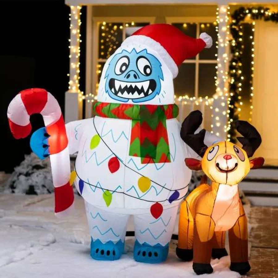 * Joiedomi 6Ft Led Inflatable Yeti Christmas Decoration | Christmas Inflatables