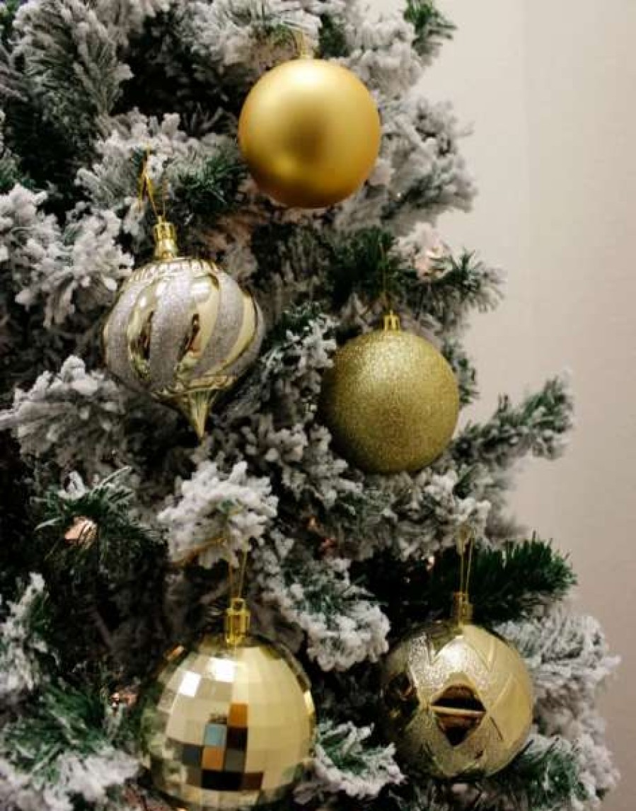 * Joiedomi 24Pcs Gold Christmas Ball Ornaments | Christmas Ornaments