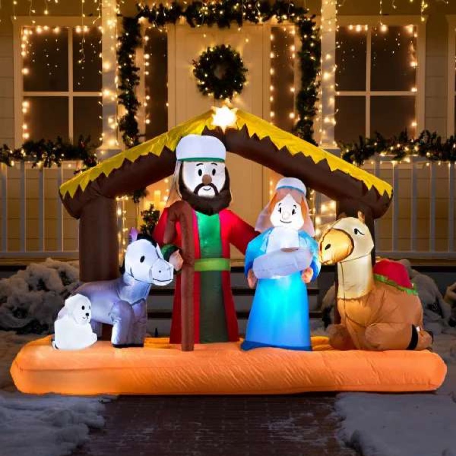 * Joiedomi 6.5Ft Large Nativity Scene Inflatable | Christmas Inflatables