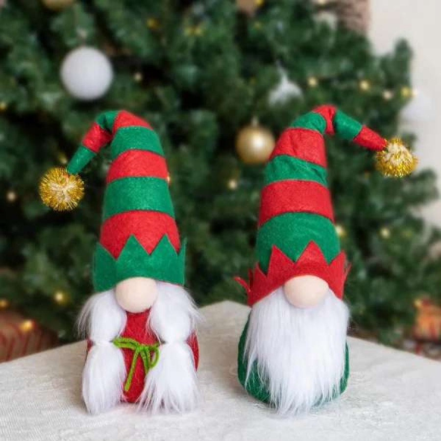 * Joyin Elf Couple Gnome | Christmas Indoor Decor