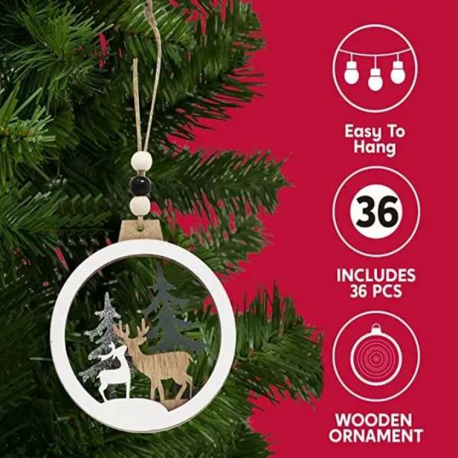 * Joiedomi 6Pcs Christmas Hanging Reindeer Ornaments | Christmas Ornaments