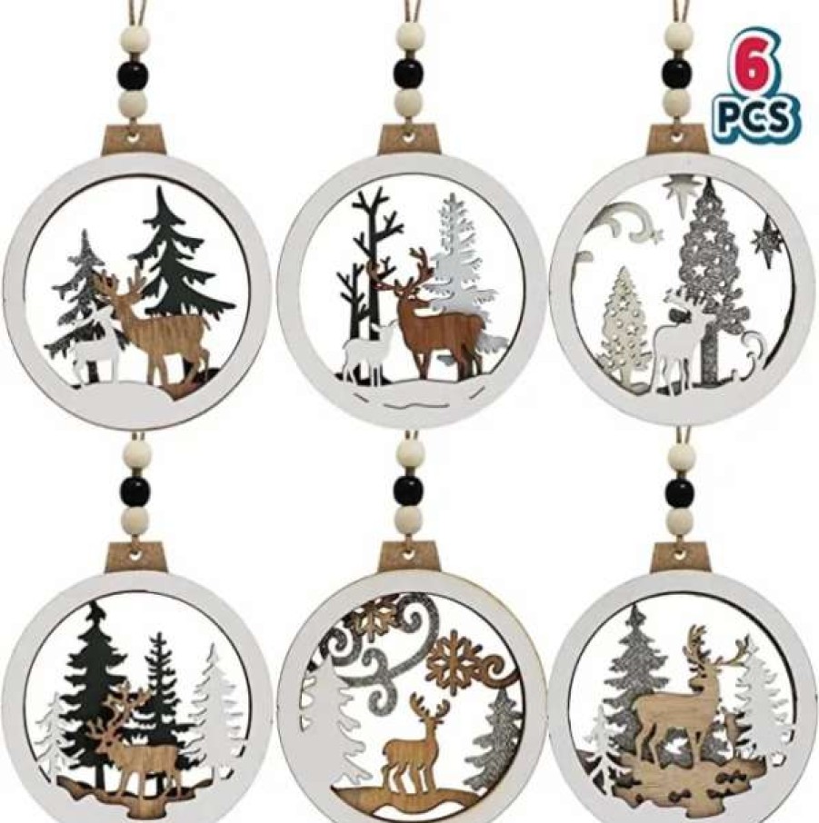 * Joiedomi 6Pcs Christmas Hanging Reindeer Ornaments | Christmas Ornaments