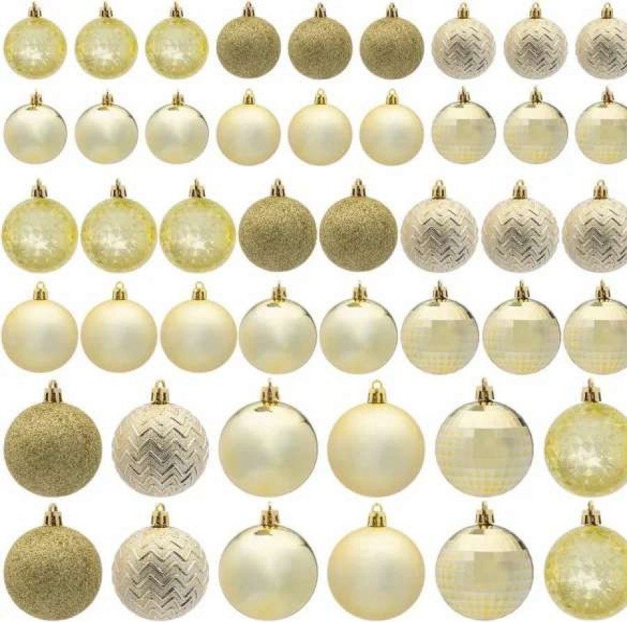 * Joiedomi 46Pcs Assorted Size Baby Blue Christmas Ball Ornaments | Christmas Ornaments