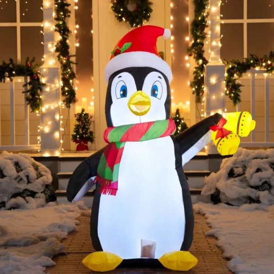 * Joiedomi 5Ft Led Inflatable Penguin Christmas Decoration | Christmas Inflatables