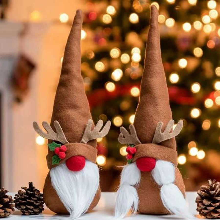 * Joyin Reindeer Couple Gnome | Christmas Indoor Decor