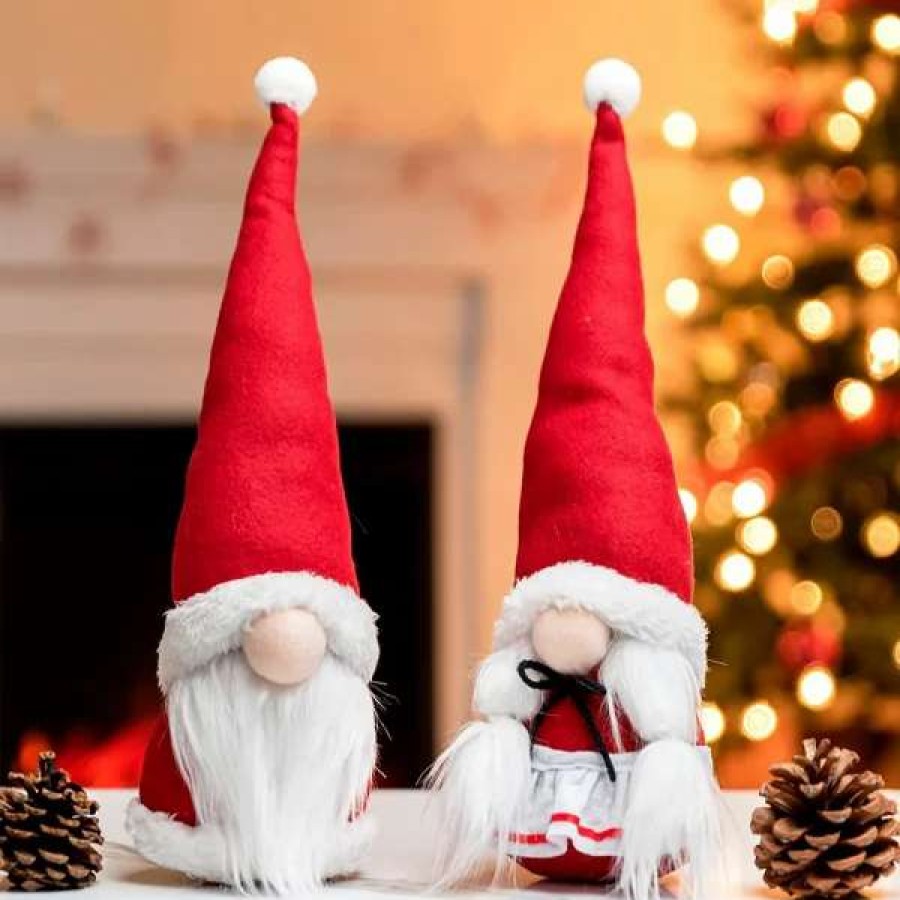 * Joyin Santa Couple Gnome | Christmas Indoor Decor