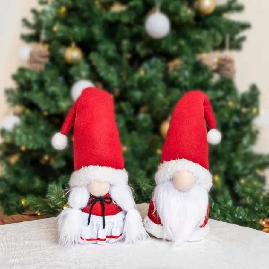 * Joyin Santa Couple Gnome | Christmas Indoor Decor