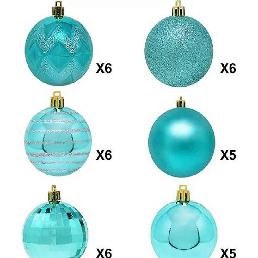 * Joiedomi 34Pcs Teal Christmas Ball Ornaments | Christmas Ornaments