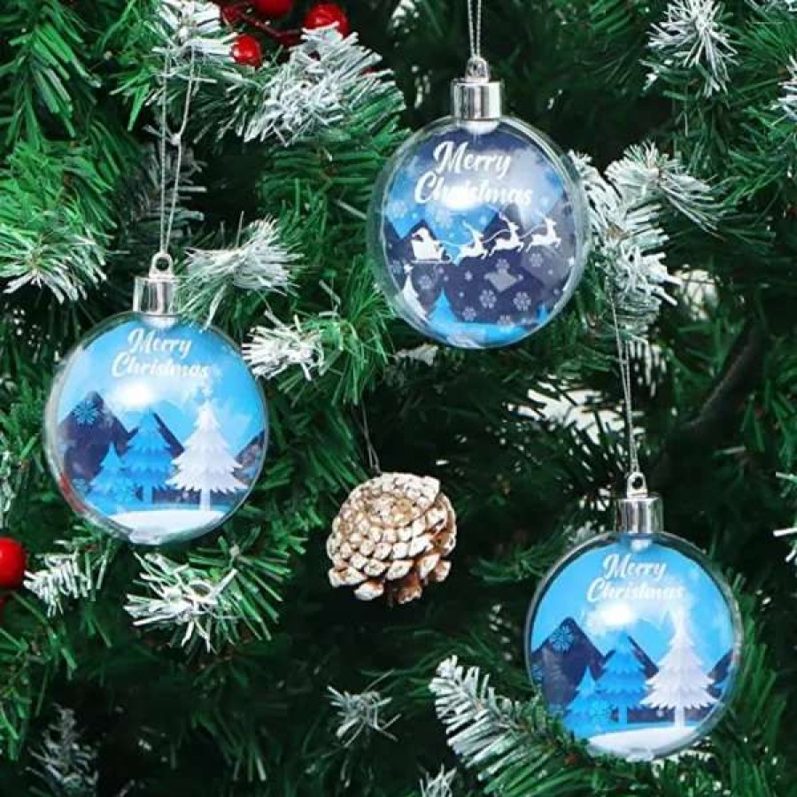 * Joiedomi 6Pcs Clear Christmas Ornament Balls | Christmas Ornaments