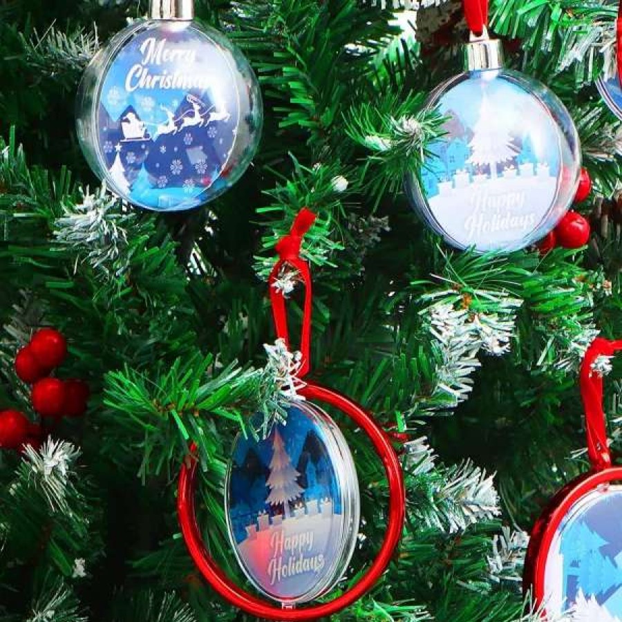 * Joiedomi 6Pcs Diy Christmas Photo Ornaments | Christmas Ornaments