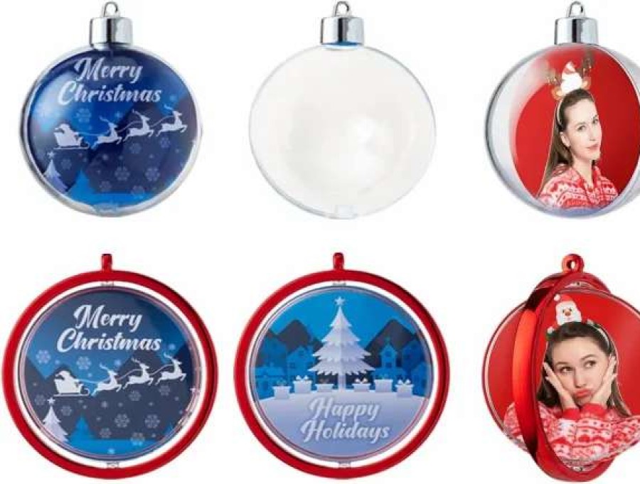 * Joiedomi 6Pcs Diy Christmas Photo Ornaments | Christmas Ornaments