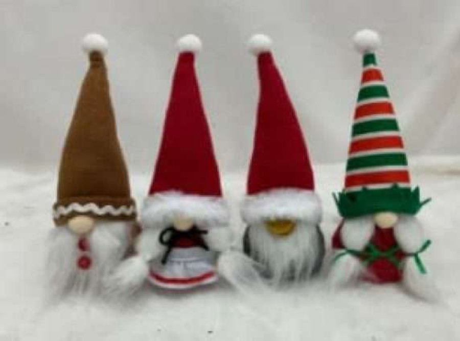 * Joyin Gingerbread, Penguin, Elf And Santa Gnome Set | Christmas Indoor Decor