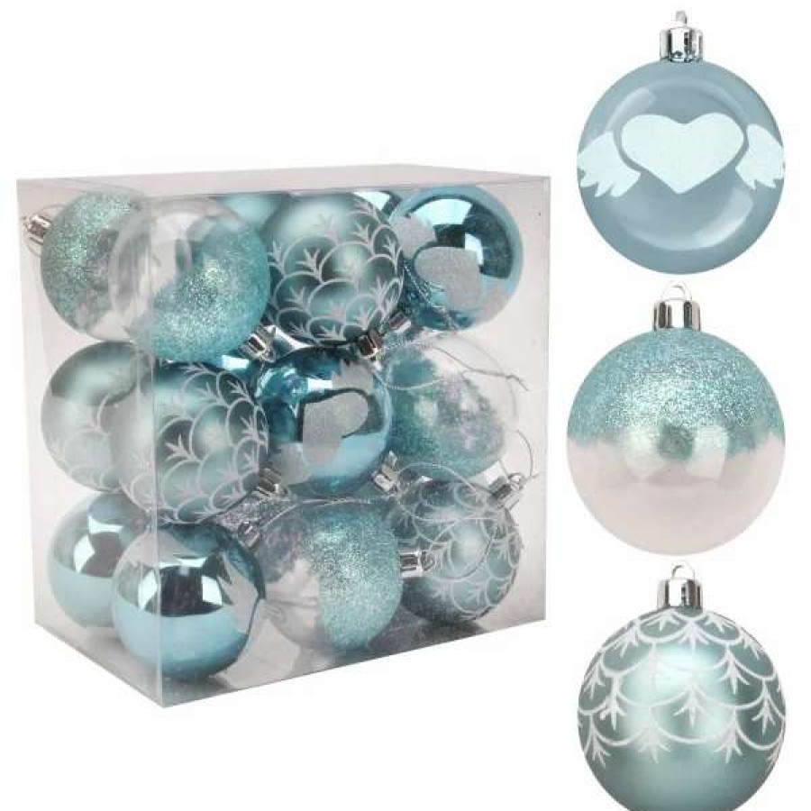 * Joiedomi 18Pcs Baby Blue Christmas Ornaments 2.36In | Christmas Ornaments