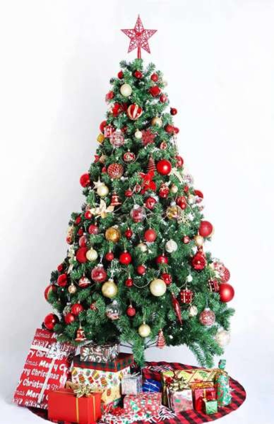 * Joiedomi 110Pcs Red And Gold Christmas Ball Ornaments | Christmas Ornaments