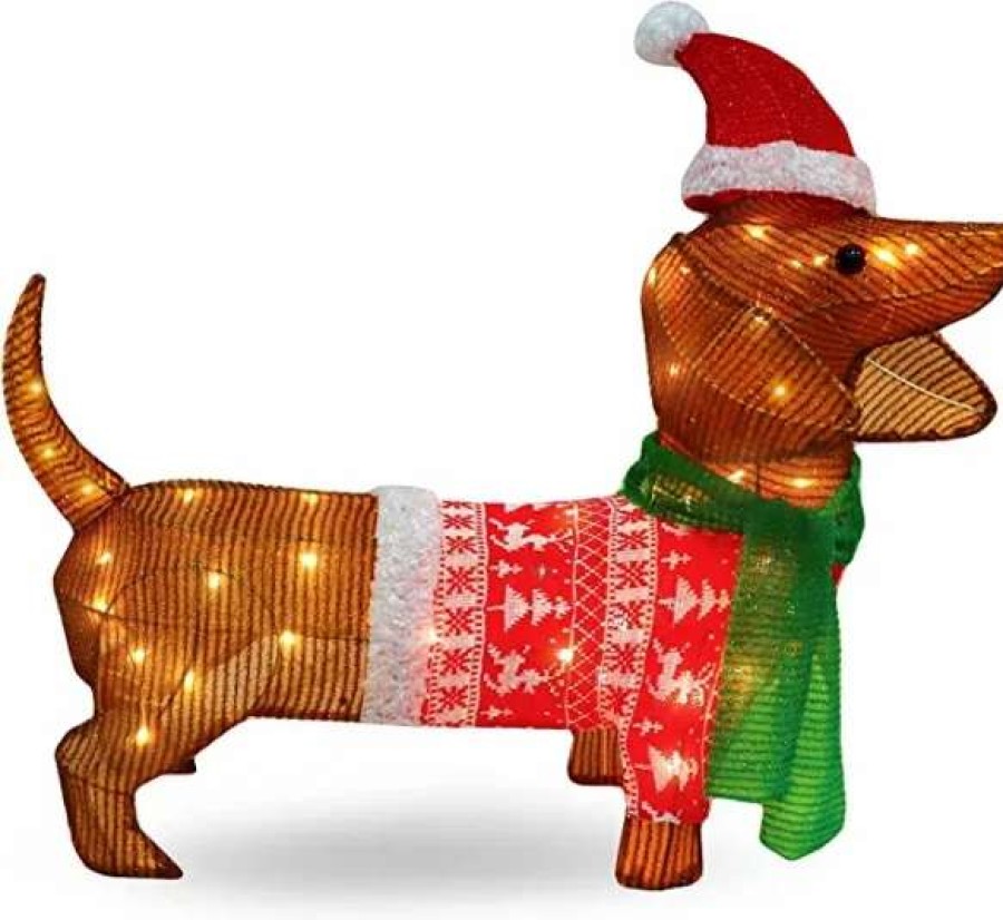 * Joiedomi 2Ft Led Dog Christmas Decoration | Christmas Outdoor Decor